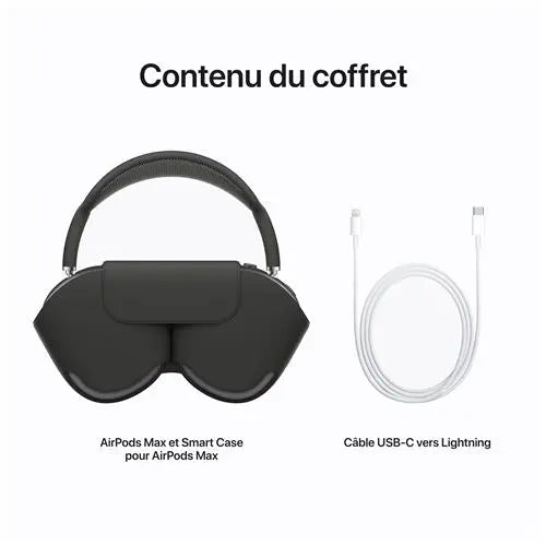 Cuffie con cancellazione attiva del rumore – Grigio siderale